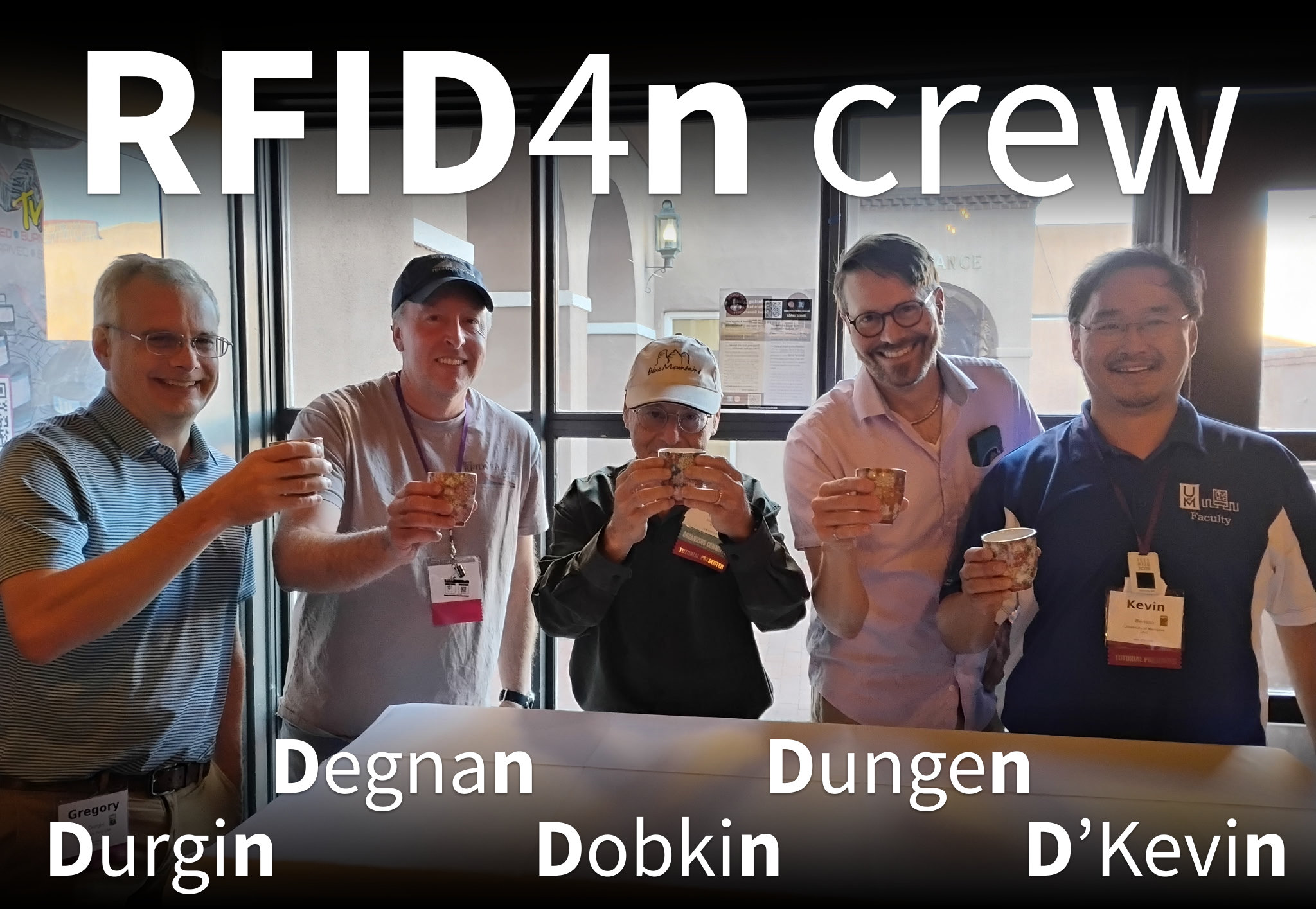 RFID4n Crew at IEEE RFID 2026 in Santa Fe