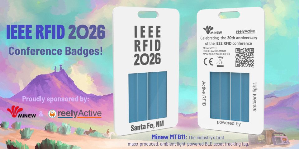 IEEE RFID 2026 Conference Badges